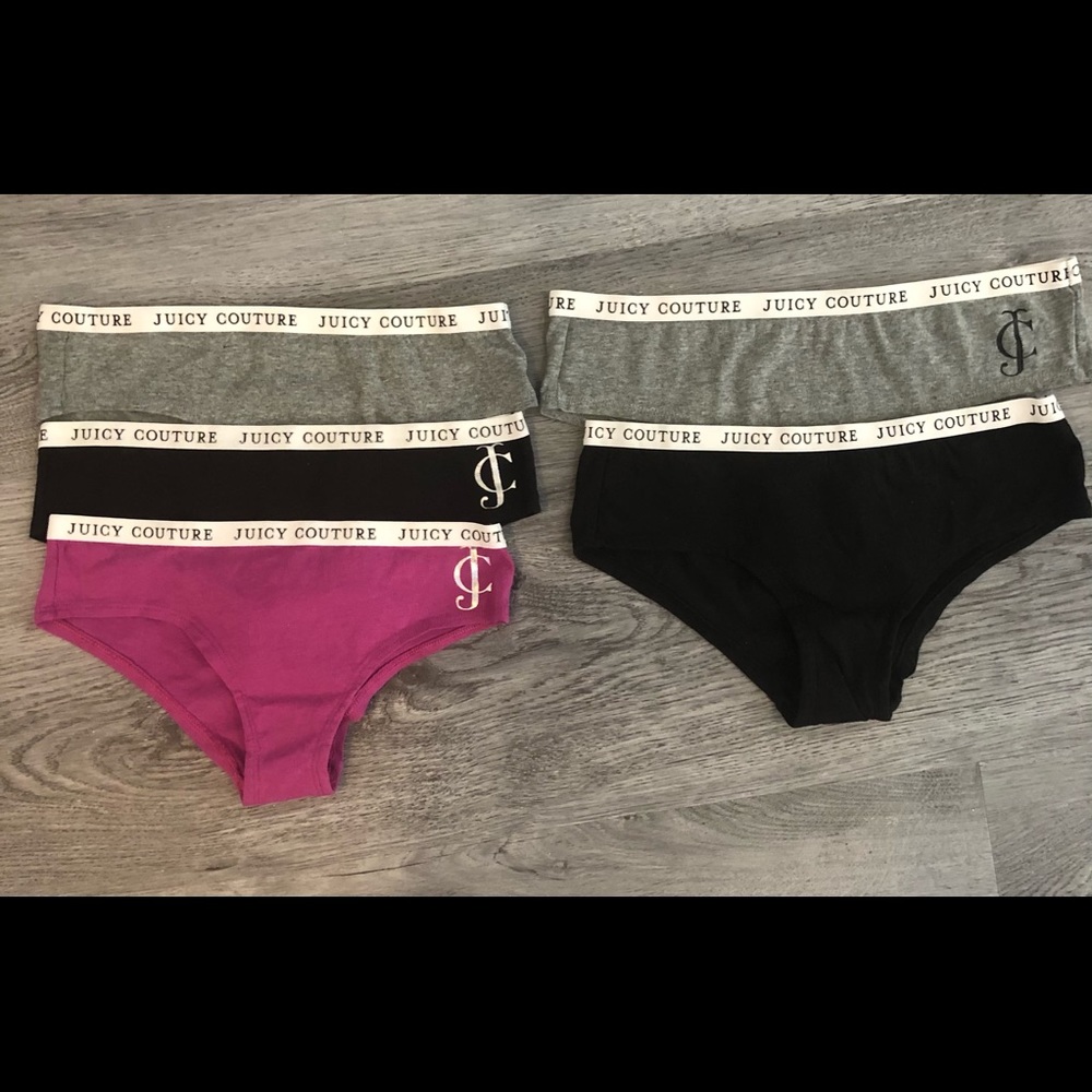 Juicy Couture pantie bundle